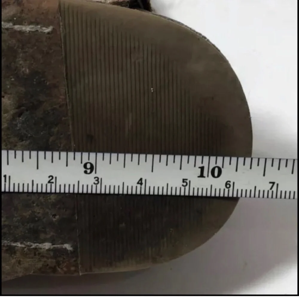 Roan leather brown stewpot lace up sandals. - Picture 6 of 6